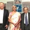 Nirmala Sitharaman, N K Singh, Lawrence Summers