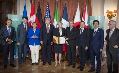 G-7 envoys urge tough stance on Chinese, North Korean aggression G7 leaders