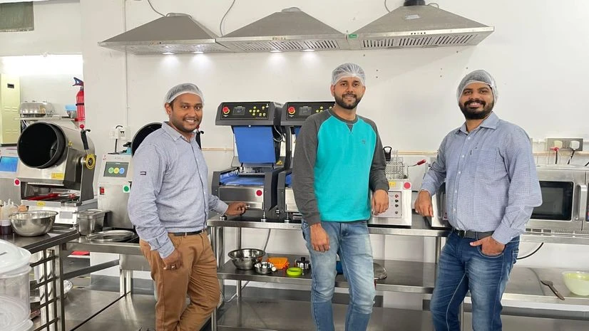 Mukunda Foods Photo Caption: Mukunda Foods Cofounders (from left): Eshwar K Vikas, Sudeep Sabat and Rakesh Patil