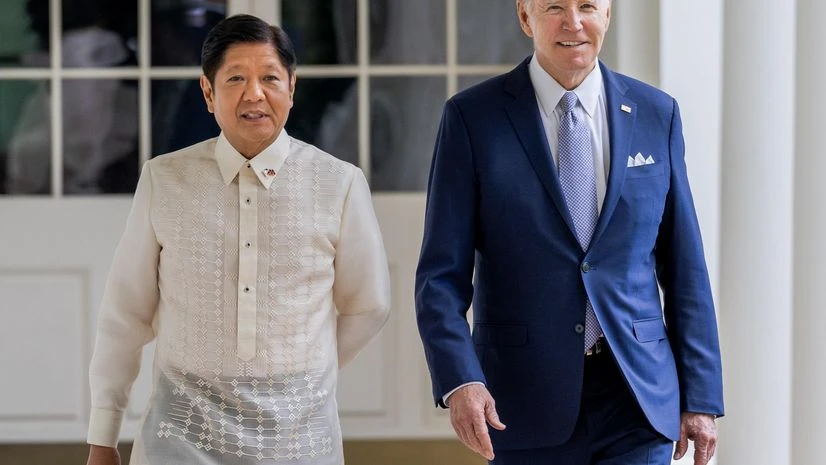 US President Joe Biden with Philippines President Ferdinand Marcos Jr. US President Joe Biden with Philippines President Ferdinand Marcos Jr.