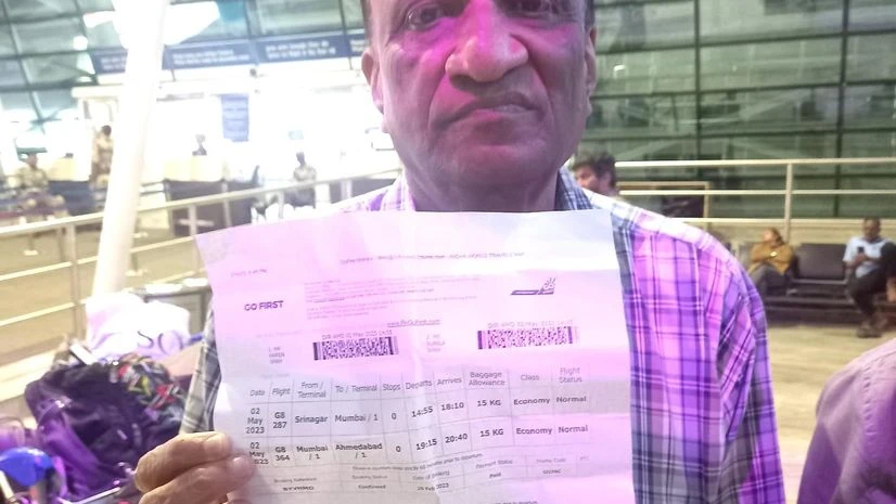 Goair Ahmedabad resident Haren Shah. (Photo: Aneesh Phadnis)