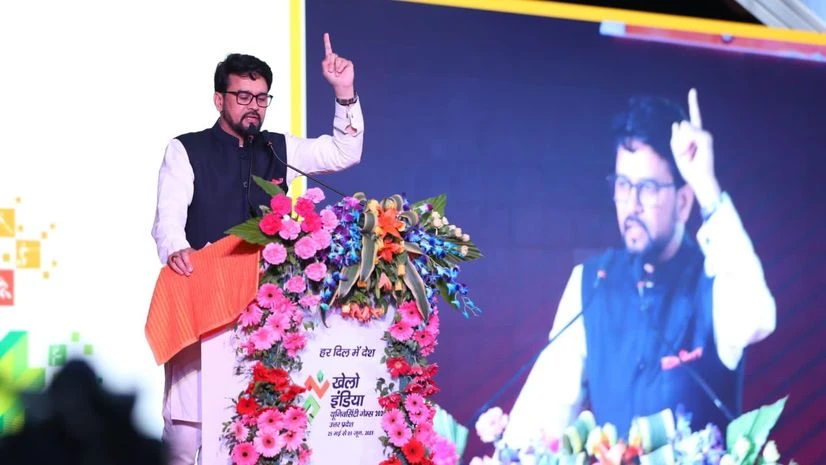 Sports Minister Anurag Thakur Sports Minister Anurag Thakur