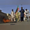 'Black day' in Pakistan: How events of May 9 last year shook the Pak army Supporters of Pakistan's former Prime Minister Imran Khan burn tires during a protest to condemn the arrest of their leader, Hyderabad, Pakistan, Tuesday, May 9, 2023. Pakistan's anti-graft agents on Tuesday arrested former Prime Minister Khan as he