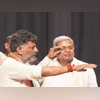 Former Karnataka CM Siddaramaiah (right) and Karnataka Congress President D K Shivakumar Former Karnataka CM Siddaramaiah (right) and Karnataka Congress President D K Shivakumar photo: pti