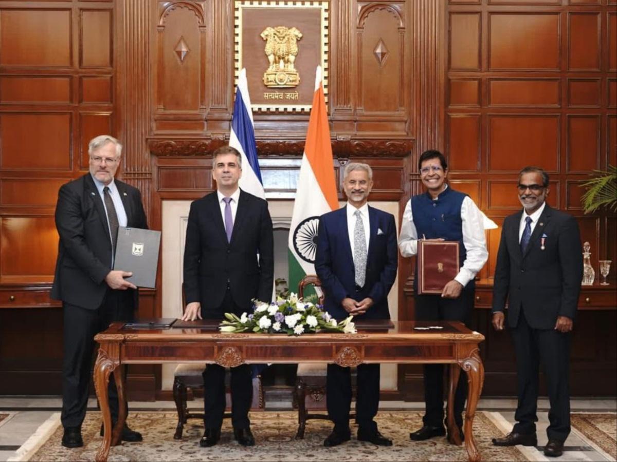 India, Israel to jointly develop Center of Water Technology at IIT Madras