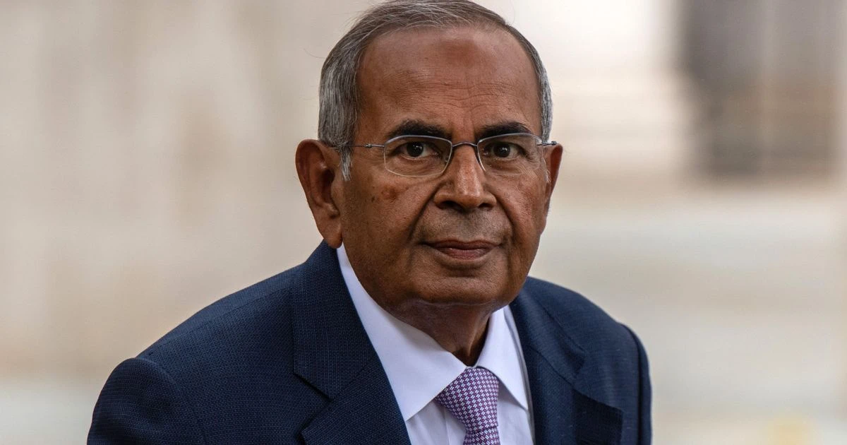 Der Vorsitzende der Hinduja-Gruppe, Gopichand Hinduja, ist im Alter von 85 ...