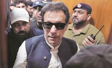 Pakistan's ex-PM Imran Khan gets interim bail in eight cases until June 8 PTI chief Imran Khan at a Lahore court, on Friday pti/ap