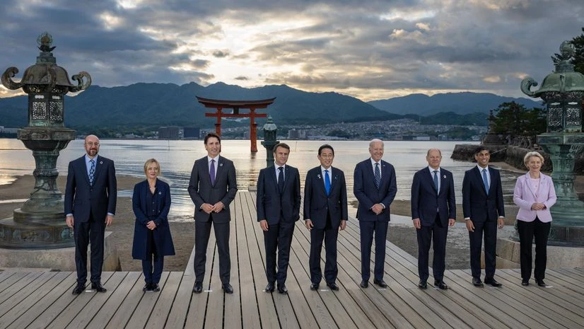 Biden, G7 leaders tour Itsukushima Shrine 1,400-year-old shrine in Hiroshima Biden, G7 leaders tour Itsukushima Shrine 1,400-year-old shrine in Hiroshima