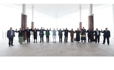 PM Modi at FIPIC Summit in Papua New Guinea with fellow FIPIC leaders, Photo: Twitter PM Modi at FIPIC Summit in Papua New Guinea with fellow FIPIC leaders, Photo: Twitter