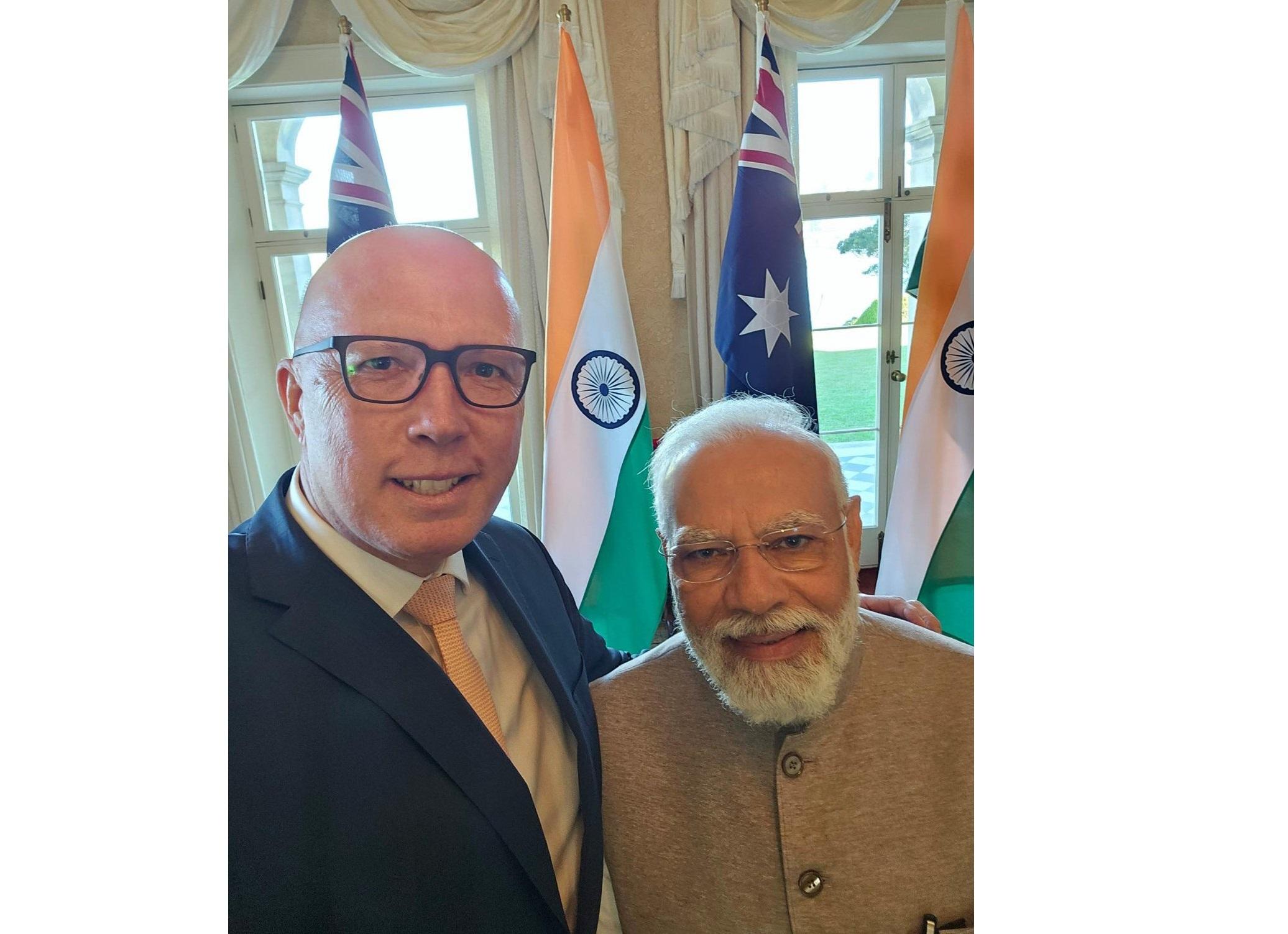 PM Modi meets Aus LoP; welcomes bipartisan support for bilateral ties