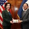 PM's Principal Secy P K Mishra, US Secretary of Commerce Gina Raimondo