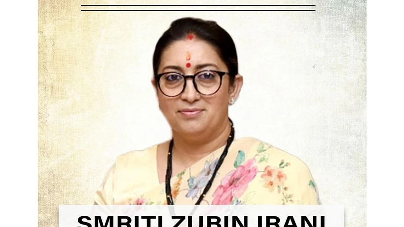 Smriti Irani's 'missing' poster by Congress Smriti Irani's 'missing' poster by Congress