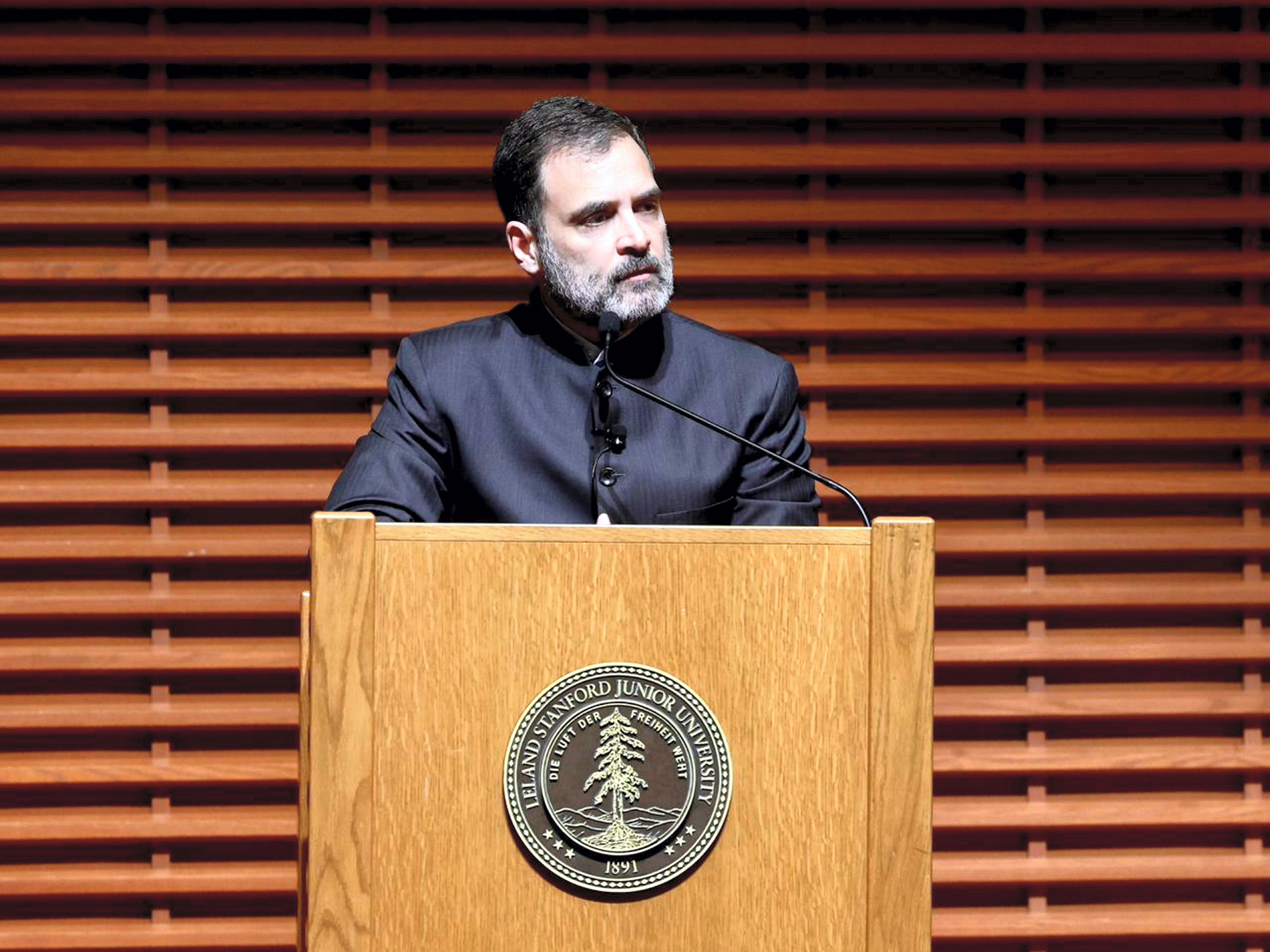 PM Modi driving Indian car looking into rear-view mirror: Rahul Gandhi