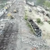 Odisha railway track restoration