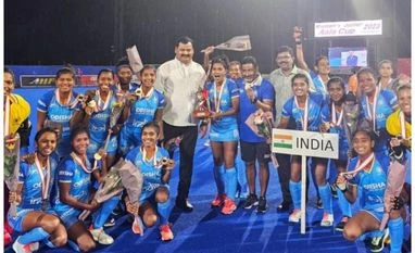 PM Modi congratulates junior women's hockey team for lifting Asia Cup title Women's hockey team