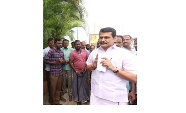 TN Minister Senthil Balaji TN Minister Senthil Balaji