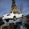 landfill, scrap cars