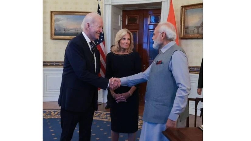 PM Modi, US President, Joe Biden, First Lady, Jill Biden PM Modi, US President, Joe Biden, First Lady, Jill Biden