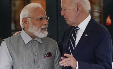 Institutions in both countries based on democratic values, says PM Modi PM Modi and US president Joe Biden