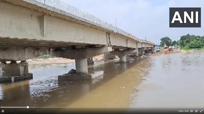 Bihar under-construction bridge Bihar under-construction bridge