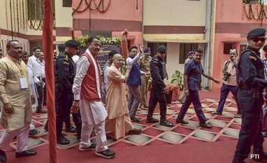 UP CM Yogi Adityanath hands over 76 flats built on Atiq Ahmed's seized land UP CM Yogi Adityanath hands over 76 flats built on Atiq Ahmed's seized land