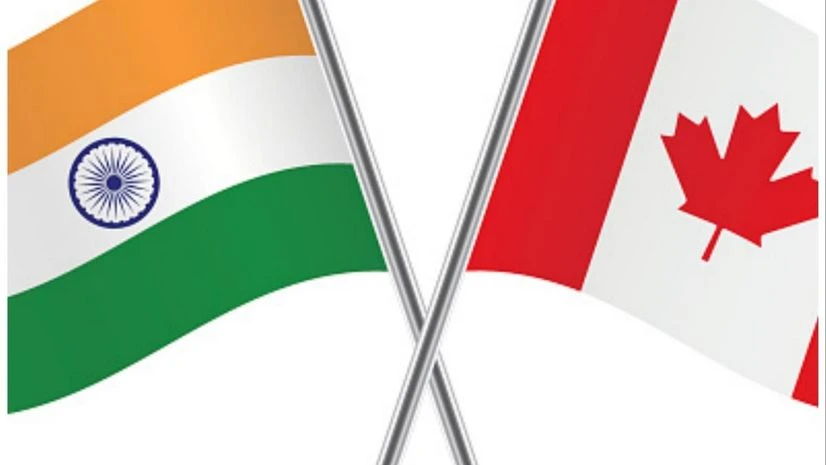 India-Canada, India-Canada flag India-Canada, India-Canada flag