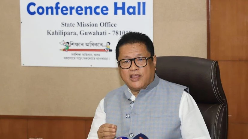 Assam Education Minister Ranoj Pegu Assam Education Minister Ranoj Pegu