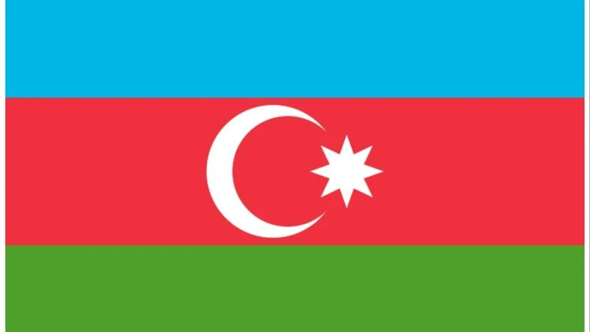 Azerbaijan flag Azerbaijan flag