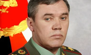 Russian military chief who was targeted by rebellion surfaced in video Valery Gerasimov, russia