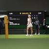 Elina Svitolina Tennis Player Elina Svitolina of Ukraine beat Poland's Iga Swiatek in Wimbledon's Women's Singles quarterfinal. Photo: Wimbledon