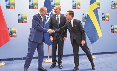 'It's absurd': Zelenskyy attacks Nato compromise on Ukraine membership Turkish President Tayyip Erdogan