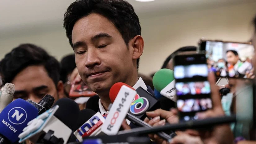 Pita Limjaroenrat, leader of Thailand's Move Forward Party Pita Limjaroenrat, leader of Thailand's Move Forward Party