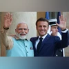 Modi, macron, france Modi, macron, france