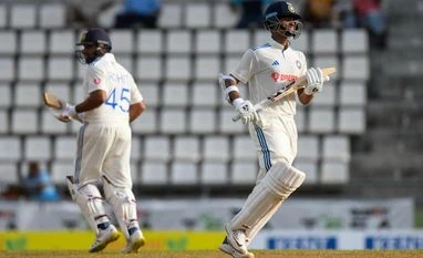 IND vs WI 2nd Test: Yashasvi Jaiswal opens up on opening stand with Rohit Yashasvi Jaiswal and Rohit Sharma hit centuries in 1st Test vs West Indies. Photo: @BCCI