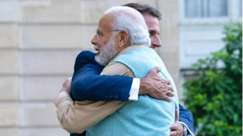 Narendra Modi in France Narendra Modi in France