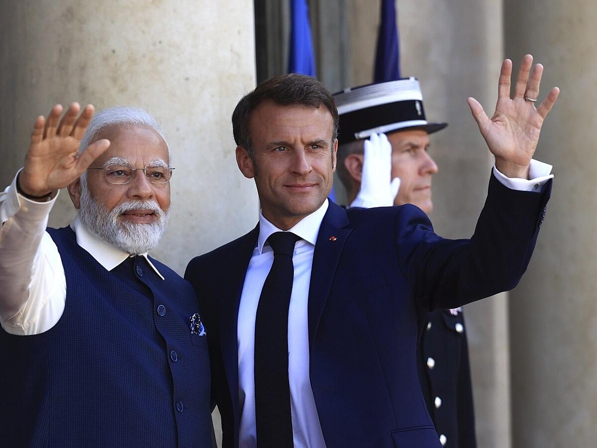 France will support any Olympic bid by India: Prez Emmanuel Macron | India  News - Business Standard