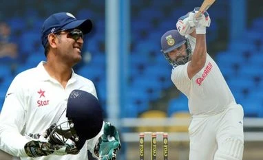 IND vs WI 2nd Test: Rohit breaks Gavaskar record; surpasses Dhoni, Sehwag Rohit Sharma, MS Dhoni