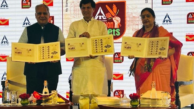 postal millet stamp postal millet stamp