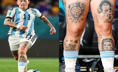 Argentina forward defends her Ronaldo's tattoo Argentina forward defends her Ronaldo's tattoo