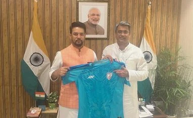 Kalyan Chaubey, Anurag Thakur Kalyan Chaubey, Anurag Thakur