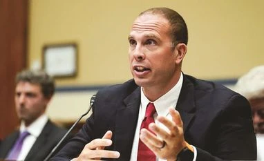 David Grusch,former intelligence official, US Department of Defence David Grusch,former intelligence official, US Department of Defence