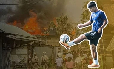 Football in Manipur amid violence Football in Manipur amid violence