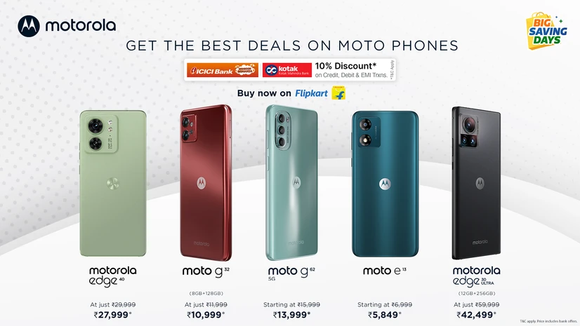 Flipkart Big Saving Days sale, motorola phone, moto phone on sale Flipkart Big Saving Days sale, motorola phone, moto phone on sale