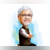 Amitav Ghosh (Illustration: Binay Sinha) Amitav Ghosh (Illustration: Binay Sinha)