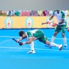 Pakistan hockey team Pakistan hockey player during a match against Korea in the ongoing Asian Champions Trophy in Chennai. Photo: Hockey India