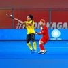 Malaysia hockey team Malaysia hockey team beat Korea in Asian Champions trophy. Photo: Hockey India