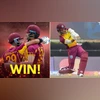 West Indies cricket team West Indies' Nicholas Pooran and Brandon King lead the team to 3-2 win over India in 5-match series. Photo: West Indies Cricket