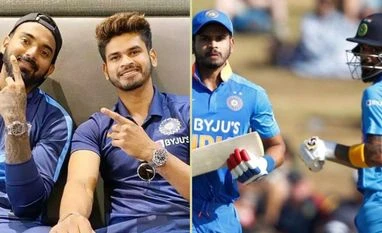 India was clear about No 4 and No 5 batters 18 months ago: Rahul Dravid KL Rahul and Shreyas Iyer seen practicing ahead of Asia Cup suqad announcement. Photo: Twitter