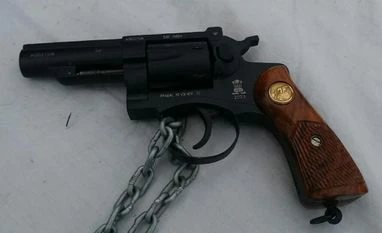 First long-range side swing revolver launched, can hit targets up to 50 m AWEIL launches India's first long range revolver 'Prabal' (.32 bore)