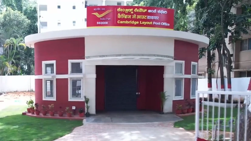 3D printed post office in Bengaluru 3D printed post office in Bengaluru